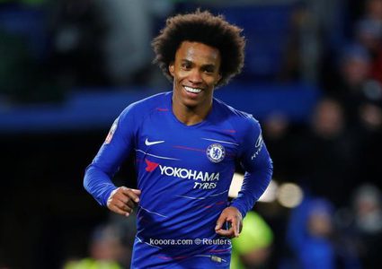 ويليان يحبط محاولات برشلونة ويوفنتوس
