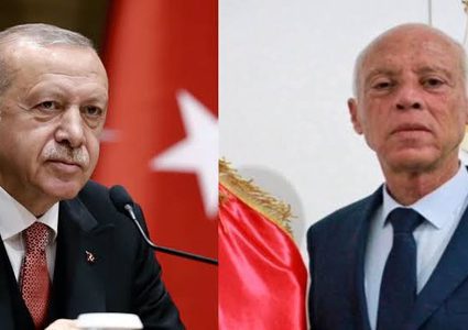 لقاء بين أردوغان ونظيره التونسي لبحث الملف الليبي