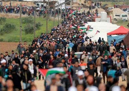 غزة: مؤتمر صحفي هام غداً للهيئة الوطنية لمسيرات العودة