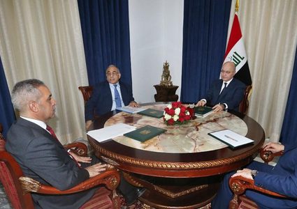 العراق:  وفد "تحالف البناء يغادر قصر الرئاسة من دون تكليف