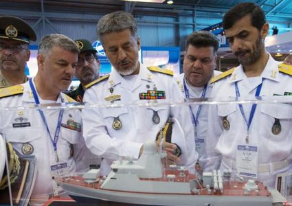 انطلاق أول مناورات بحرية بين إيران وروسيا والصين شمال الهندي