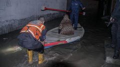 المنخفض الجوي يكشف عورة البنية التحتية في غزة