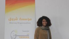 الطالبة مي عقل على جائزة مؤسسة شروق للكتابة الإبداعية