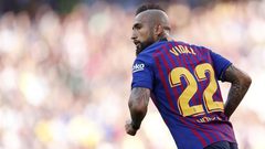 برشلونة يرفض رحيل لاعب الوسط أرتورو فيدال