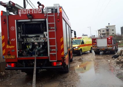 حريقان في الناصرة والرينة داخل اراضي عام 48