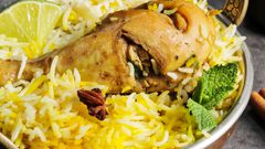 برياني دجاج هندي بالروب