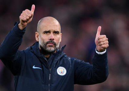 غوارديولا يحقق  رقما قياسيا في الدوري الإنجليزي