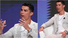 رونالدو يرتدي مجوهرات بأكثر من نصف مليون دولار خلال حفل تكريم