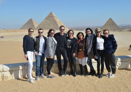 الخبير العالمي في مجال الإكسسوارات ميشيل سعادة يزور مصر