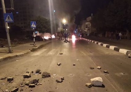 إصابات خلال مواجهات مع الاحتلال شرق نابلس