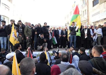 فتح تحتفل بانطلاقتها الـ55 في مدينة رام الله