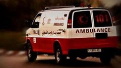 الخليل: إصابة خمسة مواطنين في حادث سير