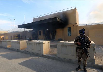 تعليق العمليات القنصلية للسفارة الأمريكية في بغداد