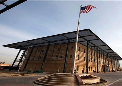 مروحيات أمريكية تحلق فوق سفارة واشنطن في بغداد‎