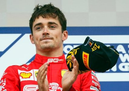 فريق فيراري يمدد عقده مع شارل لوكلير