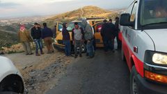 اصابات بحادث سير شرق بيت لحم