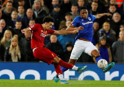 ليفربول يفوز على ضيفه إيفرتون ضمن منافسات الدور الثالث