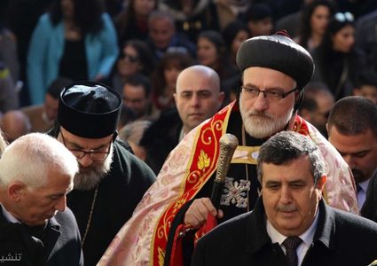 المعتمد البطريركي للسريان يصل بيت لحم