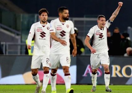 أندريا بيلوتي يفوز بثنائية على روما