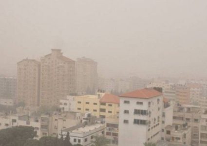 طقس فلسطين اليوم الثلاثاء: أجواء مغبرة وباردة ومنخفض جوي عميق غدا