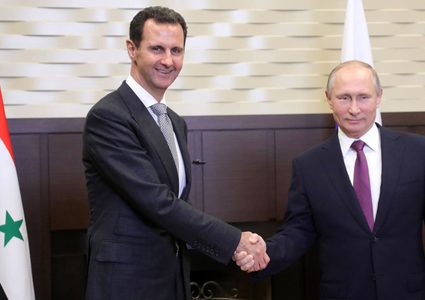 الرئيس الروسي يصل سوريا في زيارة مفاجئة