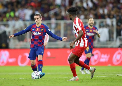 ريمونتادا أتلتيكو على برشلونة تقوده لنهائي كأس السوبر الأسباني