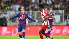 ريمونتادا أتلتيكو على برشلونة تقوده لنهائي كأس السوبر الأسباني