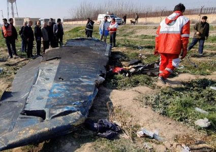 طهران تعترف بإسقاط الطائرة الأوكرانية