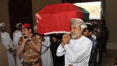 تشييع جثمان سلطان عُمان "قابوس بن سعيد"
