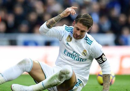 الاصابة تغييب راموس عن ريال مدريد