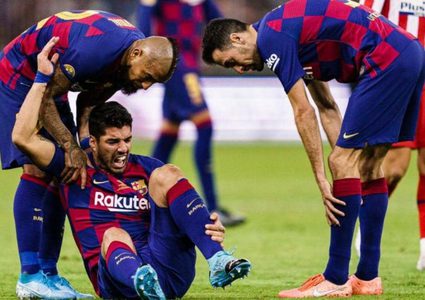 برشلونة: لويس سواريز  سيغيب عن الملاعب