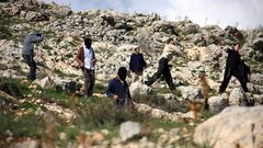 نابلس: مستوطنون يهاجمون منازل المواطنين في قرية مادما