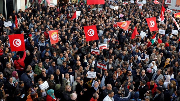 تونس تحيي بالذكرى التاسعة للثورة التونسية