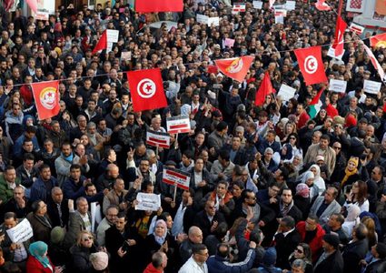 تونس تحيي بالذكرى التاسعة للثورة التونسية