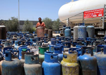 مالية حماس تعلن عن سعر اسطوانة الغاز للمستهلك