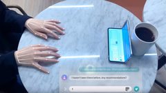 سامسونغ تطور لوحة مفاتيح خفية للهواتف