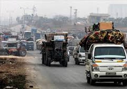 350 ألف سوري نزحوا من إدلب منذ أوائل ديسمبر