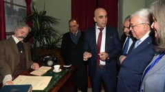 الرئيس يستقبل بطريرك الأرمن ويتفقد فندق "الجدار" في بيت لحم