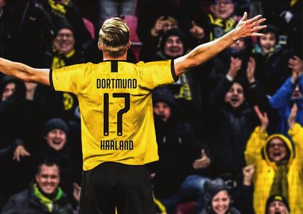 هالاند يبدأ مسيرته مع نادي دورتموند بـ"هاتريك مثير"