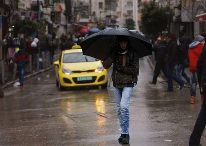 قلقيلية وبيت حانون أكثر المدن التي هطلت فيها الأمطار