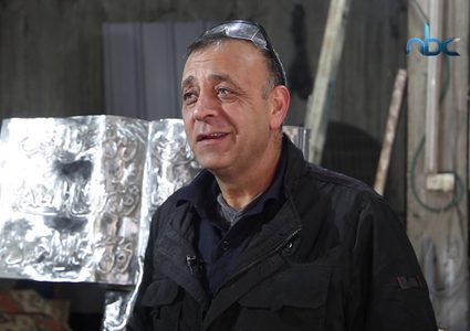 مجسمات فنية من الحديد تحاكي الزمن الجميل