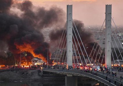 تصعيد الحراك الشعبي في العراق ومواجهات وسط بغداد