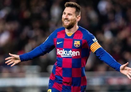 ميسي يدخل تاريخ الدوري الإسباني