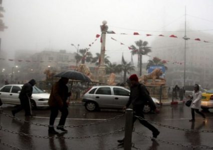 رام الله ترفع حالة الجهوزية استعدادًا للمنخفض الجوي