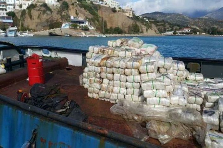 احباط محاولة تهريب شحنة مخدرات لمصر