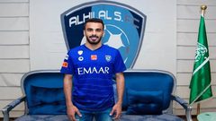 نادي الهلال السعودي يضم اللاعب مدالله العليان