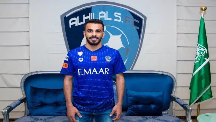 نادي الهلال السعودي يضم اللاعب مدالله العليان