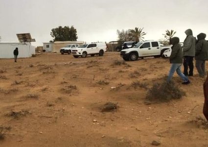 وقفة احتجاجية لأهالي بير هداج