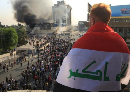 مقتل متظاهر برصاص مجهولين في بغداد