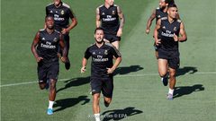 تدريبات ريال مدريد تشهد عودة هازارد
